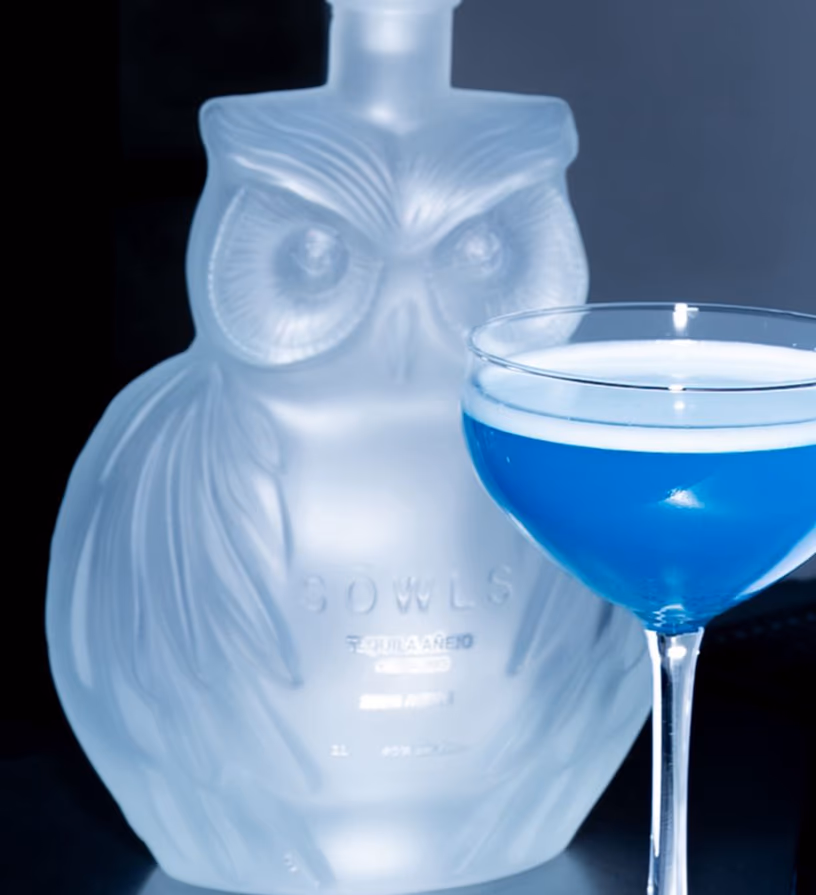 After Moon cocktail with lychee and mineral finish